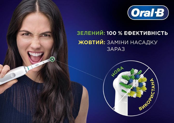 Końcówki do szczoteczki elektrycznej Oral-B Pro Cross Action, 2 szt. (8006540847725) - obraz 4