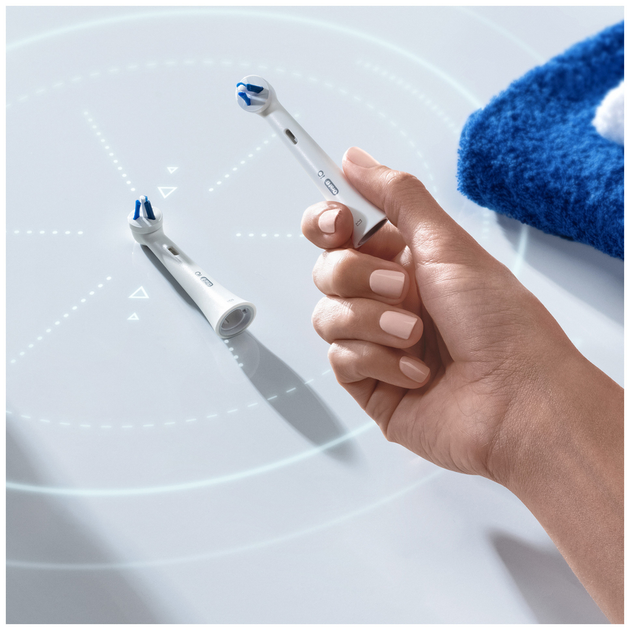 Końcówki do szczoteczki elektrycznej Oral-b Braun iO Specialised Clean, 2 szt. (4210201416913) - obraz 7