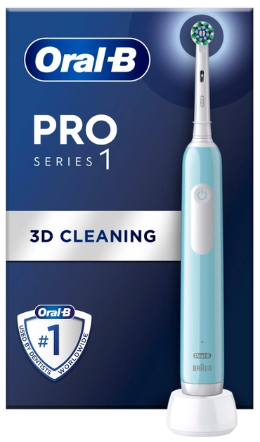 Електрична зубна щітка Oral-B Pro Series 1 Блакитна (8001090916464) - зображення 1