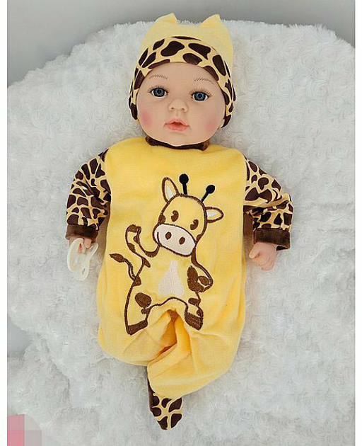 Lalka bobas Adar Giraffe Costume Śpiewa i mówi po polsku 45 cm (5901271580602) - obraz 3