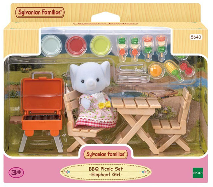 Фігурка Epoch Sylvanian Families BBQ Picnic з аксесуарами (5054131056400) - зображення 1