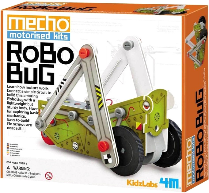 Конструктор 4M Robobug Mecho Motorised Kit (4893156034038) - зображення 1