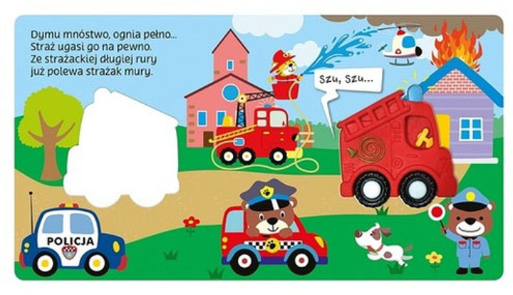 Książka dla dzieci AWM Moje pierwsze dźwięki. Straż - Elżbieta Korolkiewicz (9788381812153) - obraz 3
