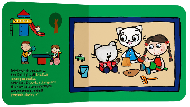 Дитяча книжка Media Rodzina Академія кішок Кітті Ігровий майданчик - Аніта Гловінська (9788382654189) - зображення 2