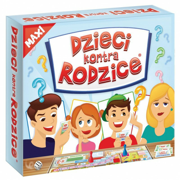 Настольная игра Kangur Maxi Дети против родителей (5902768471526 ...