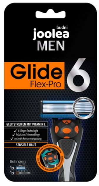 Maszynka do golenia dla mężczyzn Joolea Men Glide Flex-Pro 6 (4310224001940) - obraz 1