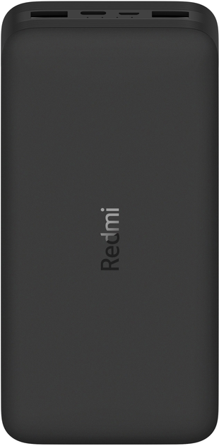 Powerbank Xiaomi Redmi PowerBank 20000 mAh Fast Charge 18W PB200LZM Black (VXN4304GL) (26922/20325399) Outlet - obraz 1