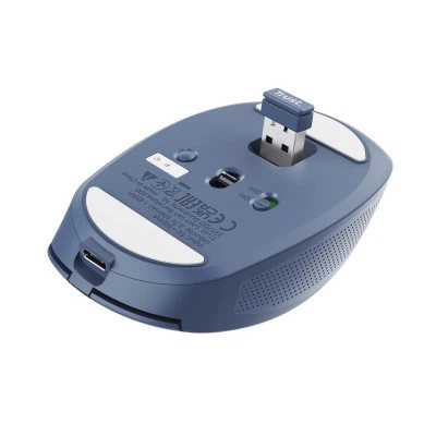 Мишка Trust Ozza compact Bluetooth/Wireless/USB-A Blue (24934) - зображення 5