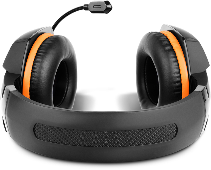Наушники Real-El GDX-7700 Surround 7.1 Black-orange (EL124100016) - изображение 2