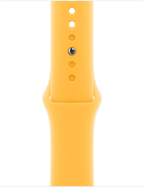 Ремінець Apple Sport Band для Apple Watch 41mm S/M Sunshine (MWMP3) - зображення 3