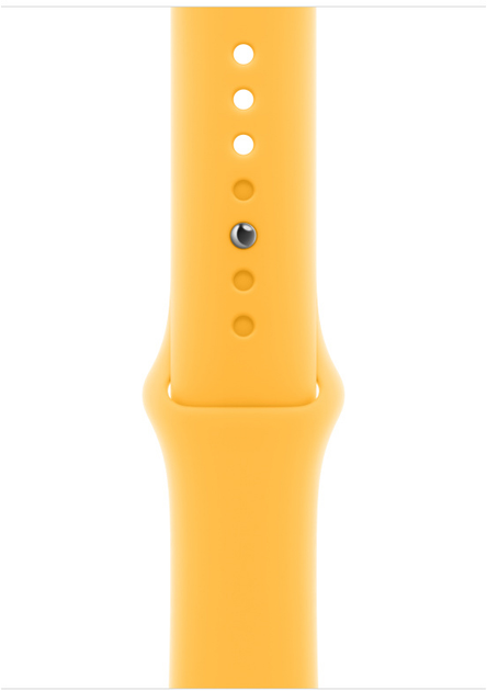 Pasek Apple Band dla Apple Watch 45mm S/M Sunshine (MWMW3) - obraz 3