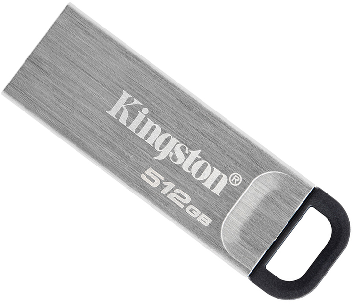 Pendrive Kingston DataTraveller Kyson 512GB USB 3.2 Silver (DTKN/512GB) - obraz 1