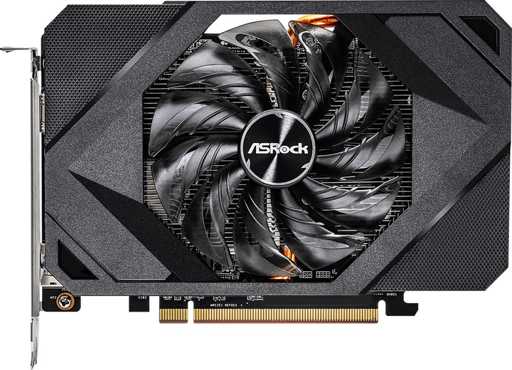 Відеокарта ASRock PCI-Ex Radeon RX 6500 XT Challenger ITX 4GB GDDR6 (64bit) (2310/18000) (1 x HDMI, 1 x DisplayPort) (RX6500XT CLI 4G) - зображення 1