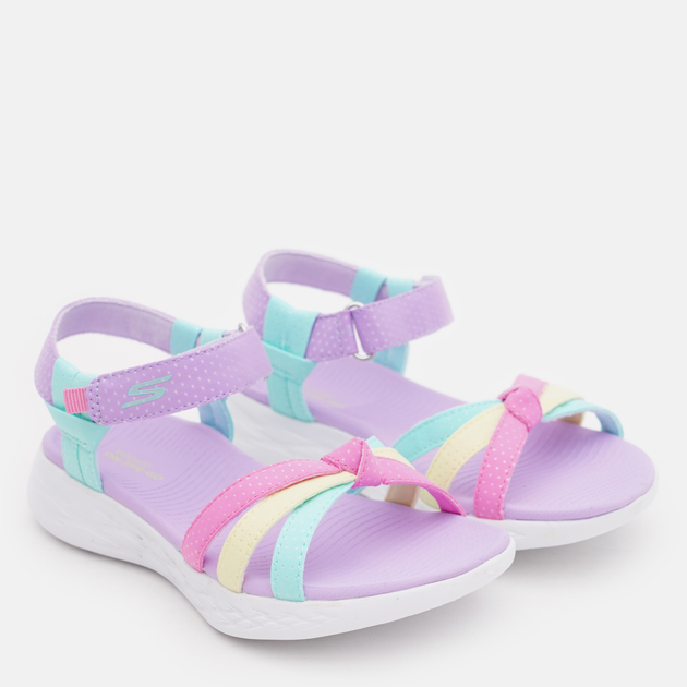 Детские сандалии для девочки Skechers On-the-GO 600 303002L MLT 30 ...