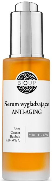 Розгладжуюча сироватка для обличчя Bioup Serum Anti-Aging з вітаміном C 4% 30 мл (5907642731048) - зображення 1