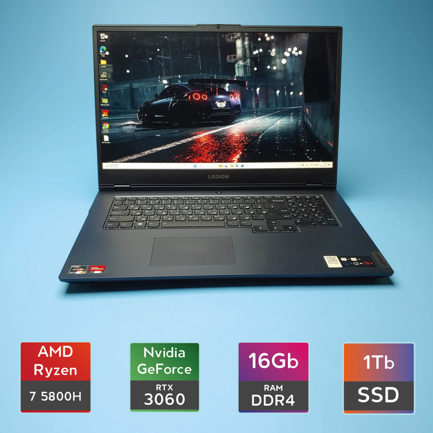 Ноутбук Lenovo Legion 5 17ACH6H (Ryzen 7 5800H/RAM 16GB DDR4/SSD 1TB ...