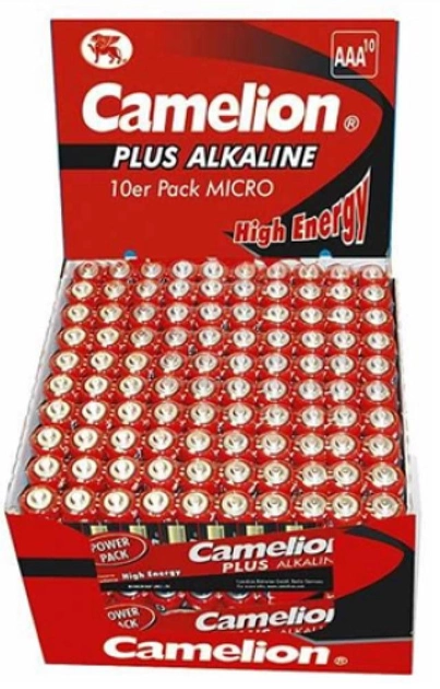 Alkaliczne baterie Camelion LR03 Plus Alkaline AAA (11101003) - obraz 1