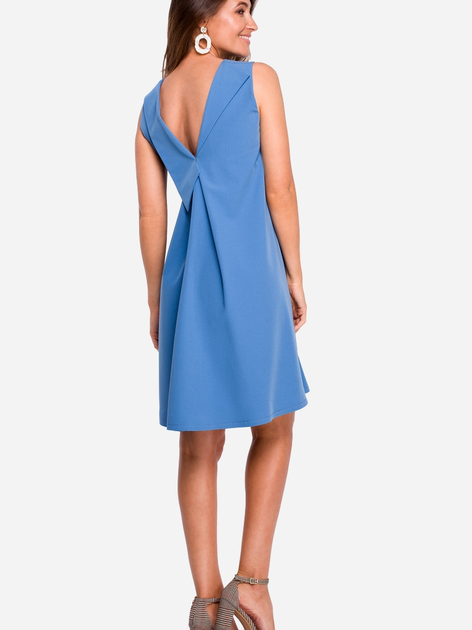 Плаття коротке літнє жіноче Stylove S157 S Синє (5903068442278) - зображення 2
