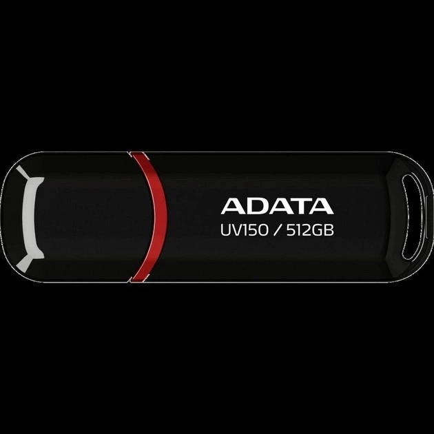 Флеш накопичувач USB 3.2 A-DATA UV 150 512Gb чорний - зображення 2
