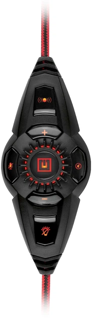Наушники Real-El GDX-8000 Vibration Surround 7.1 BackLit Black-Red