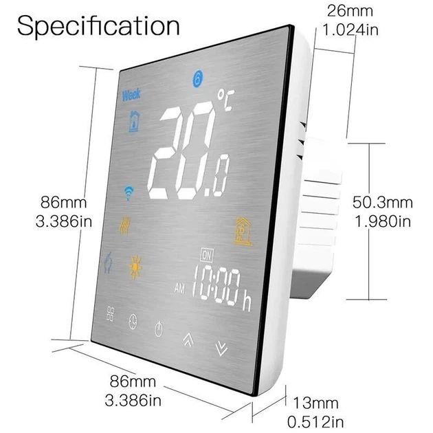 Терморегулятор программируемый In-Therm PT 003 - изображение 3