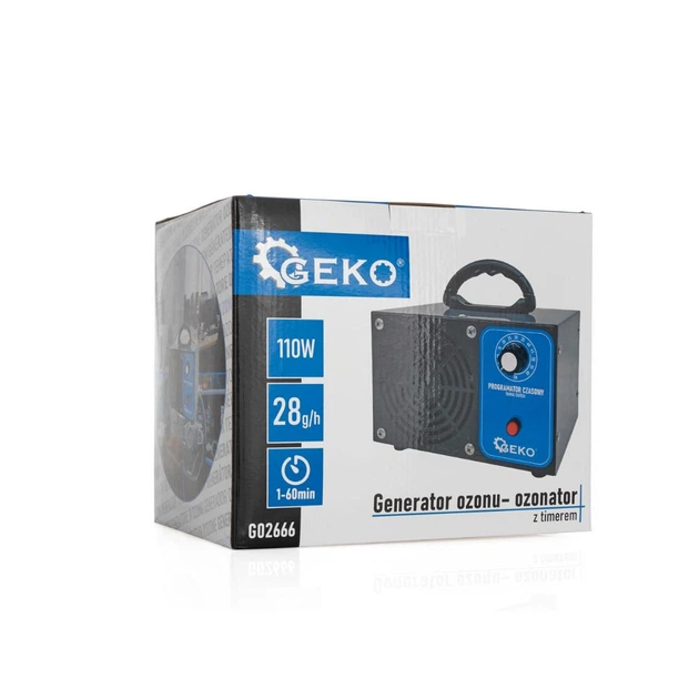Озонатор з таймером Geko G02666 - Фото 4 Озонатор з таймером Geko G02666 - зображення 4