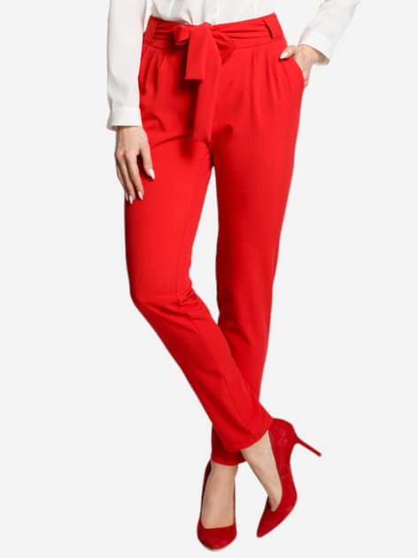Spodnie damskie Made Of Emotion M363 L Czerwone (5903068406003) - obraz 1
