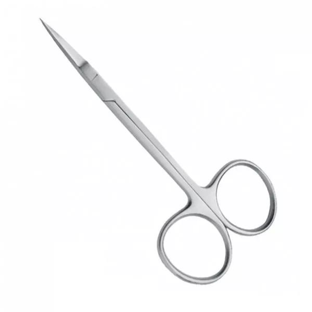 Ножиці Мікро-Іріс прямі гострокінцеві Surgimax 90 мм - изображение 1