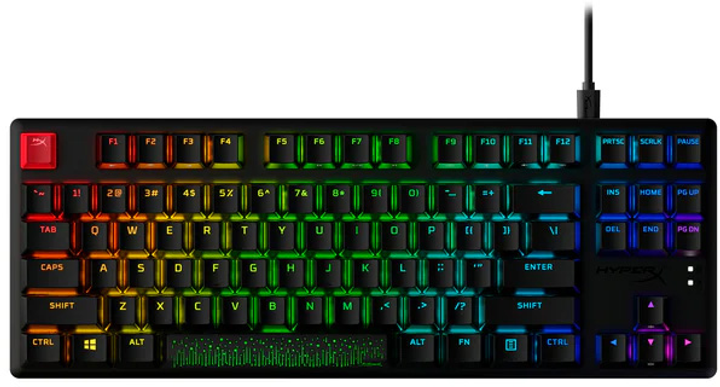 Клавіатура дротова HyperX Alloy Origins Core Black (639N8AA#ABA) - зображення 2