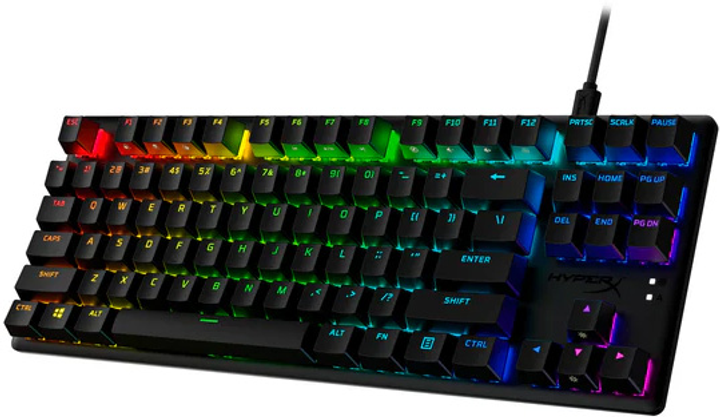 Клавіатура дротова HyperX Alloy Origins Core Black (639N8AA#ABA) - зображення 4