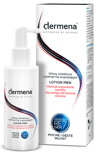 Lotion przeciw wypadaniu włosów Pharmena Dermena Hair Care Men 150 ml (5906340469536) - obraz 1