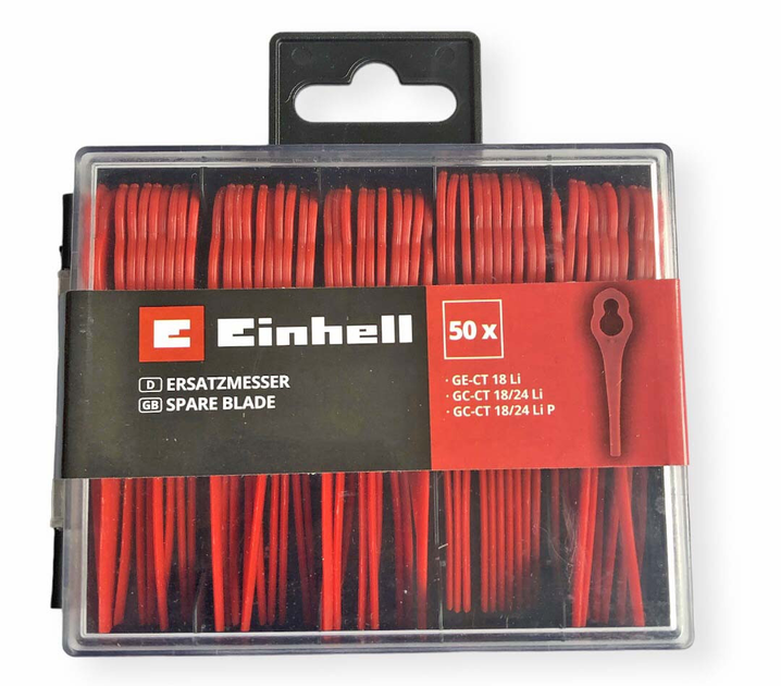 Ножи пластиковые триммер Einhell GE-CT 18 Li 50шт – фото, отзывы ...