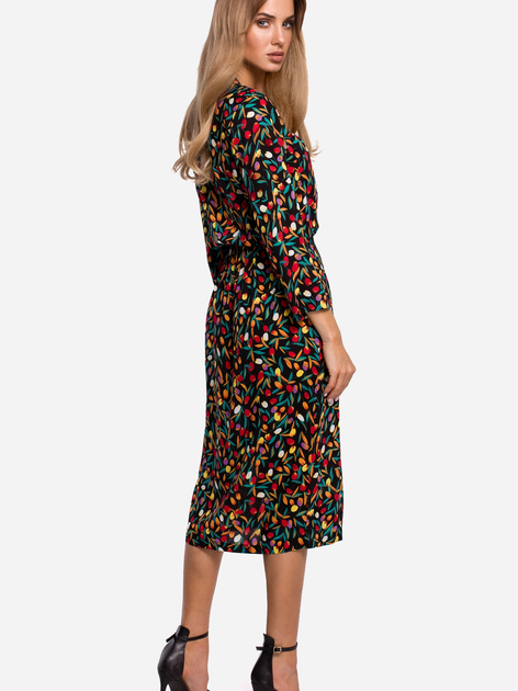 Плаття міді літнє жіноче Made Of Emotion M519 XL Різнокольорове (5903068478611) - зображення 2