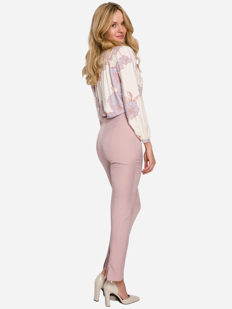 Spodnie damskie Makover K093 XL Różowe (5903887621427) - obraz 2