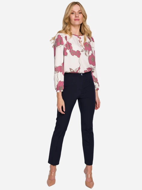 Штани жіночі Makover K093 XL Сині (5903887621472) - зображення 3