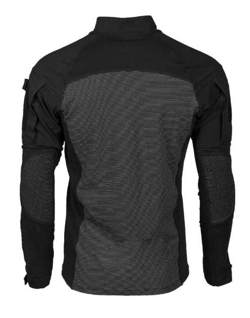 Рубашка тактическая полевая 2XL Черная Mil-Tec FELDHEMD ASSAULT SCHWARZ 2XL (10924002-906-2XL) - изображение 2