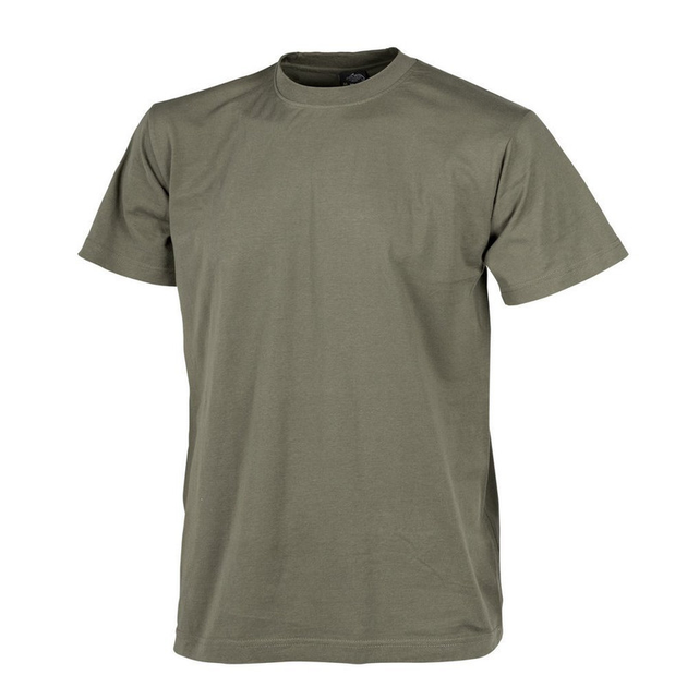 Футболка тактическая Helikon-Tex хлопок XXL T-SHIRT OLIVE GREEN (TS-TSH-CO-02-B07-XXL) - изображение 1