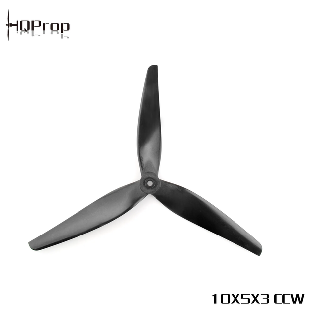 Пропеллеры для квадрокоптера HQProp MacroQuad 10X5X3 комплект 2CW+2CCW (4шт) - Фото 3 Пропеллеры для квадрокоптера HQProp MacroQuad 10X5X3 комплект 2CW+2CCW (4шт) - изображение 3