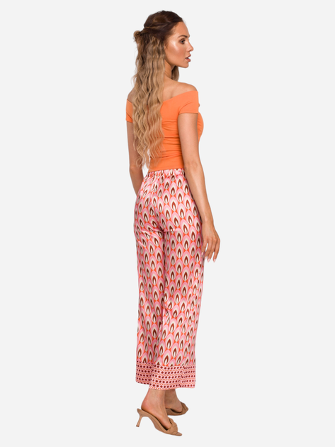 Spodnie damskie Made Of Emotion M677 S Pomarańczowy/Różowy (5903887665704) - obraz 2