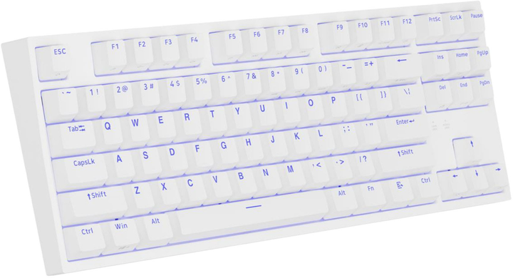Klawiatura przewodowa Genesis Thor 404 TKL Kailh Box Brown V2 USB-A Biała (NKG-2072) - obraz 3