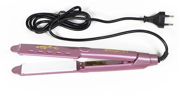 Утюг гофре для волосся Gemei GM-2957, Розовий - зображення 3