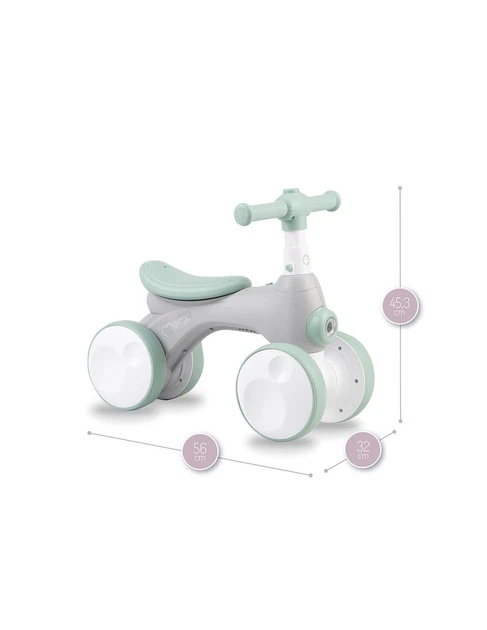 Беговел MoMi Tobis со светом и мыльными пузырями Grey, 4253 - Фото 10 Беговел MoMi Tobis со светом и мыльными пузырями Grey, 4253 - изображение 10