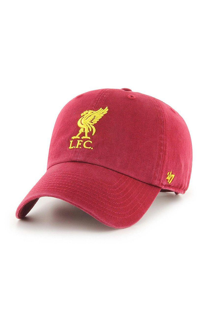 Кепка 47Brand Liverpool с Нашивкой Эмблемы Льверпуль и Надписью You'll ...