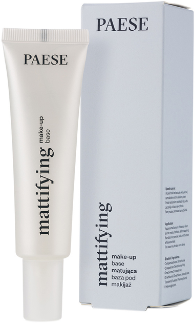 База під макіяж Paese Mattifying Tube Матуюча для жирної та комбінованої шкіри 30 мл (5902627613227) - зображення 1