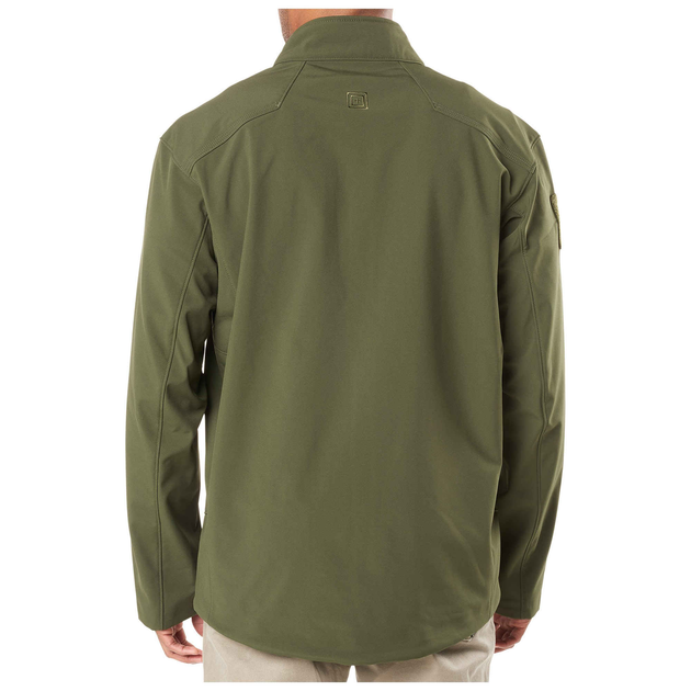 Куртка тактична для штормової погоди 5.11 SIERRA SOFTSHELL 2XL Moss - зображення 2