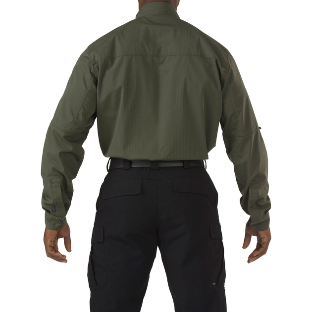 Рубашка тактическая 5.11 STRYKE™ LONG SLEEVE SHIRT XL TDU Green - изображение 2