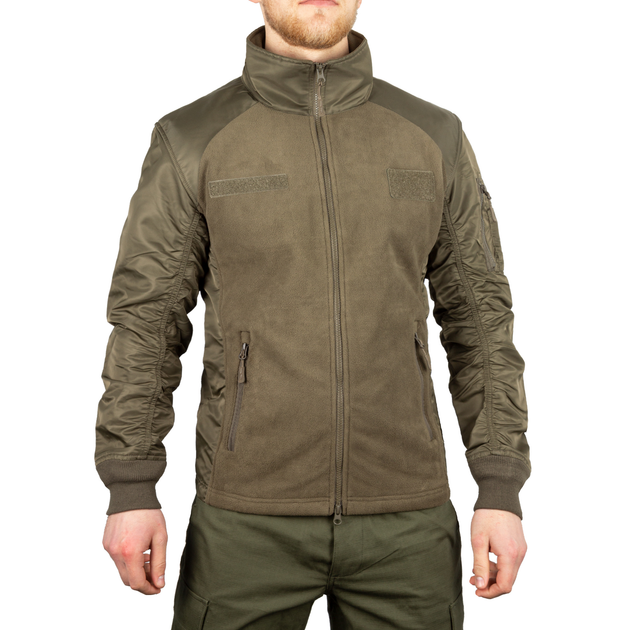 Куртка флісова Sturm Mil-Tec USAF Jacket Ranger Green 2XL Ranger Green - зображення 1