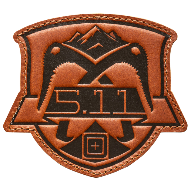 Нашивка 5.11 Tactical Mountaineer Patch Brown - изображение 1