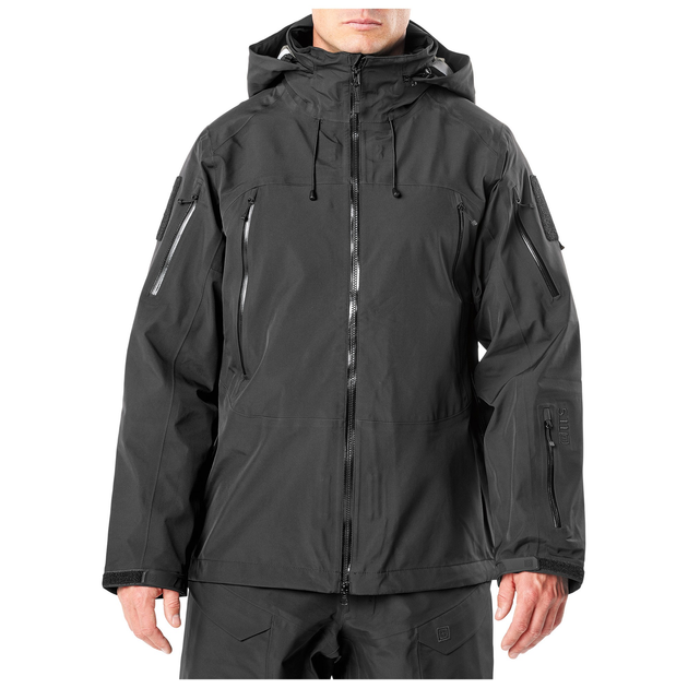Куртка тактическая влагозащитная 5.11 XPRT® Waterproof Jacket M Black - изображение 1