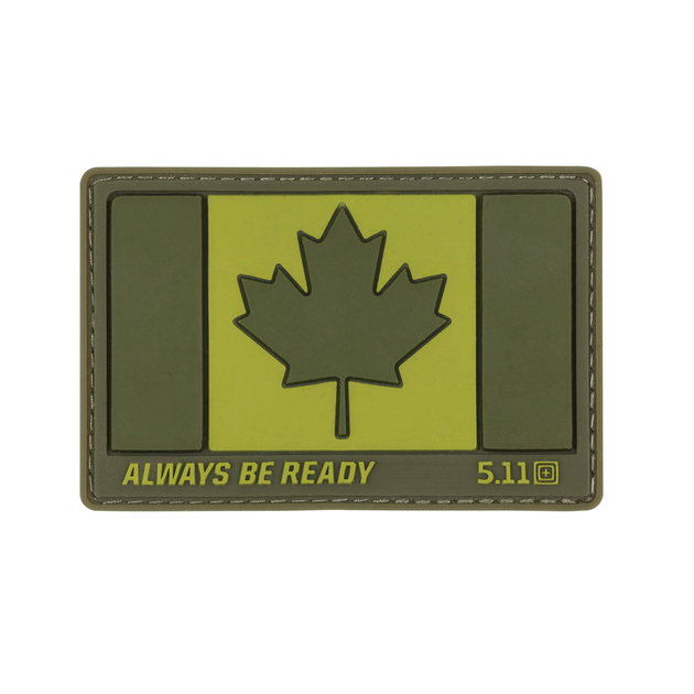 Нашивка 5.11 Tactical Canada Flag Patch Sage Green - изображение 1